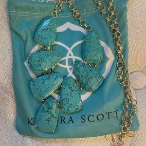 Kendra Scott necklace turquoise